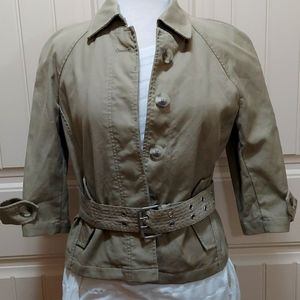 Isaac Mizrahi Belted Jacket